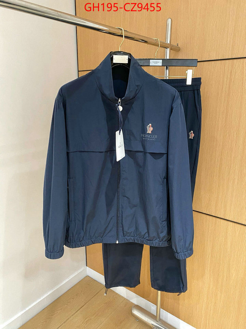Clothing Set-Moncler ID: CZ9455 $: 195USD