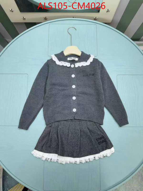 Kids clothing-MIU MIU ID: CM4026 $: 105USD