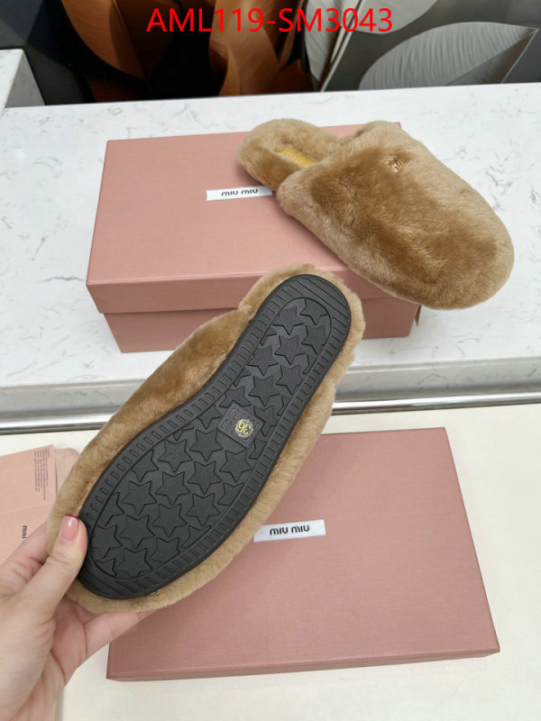 Women Shoes-Miu Miu what 1:1 replica ID: SM3043 $: 119USD