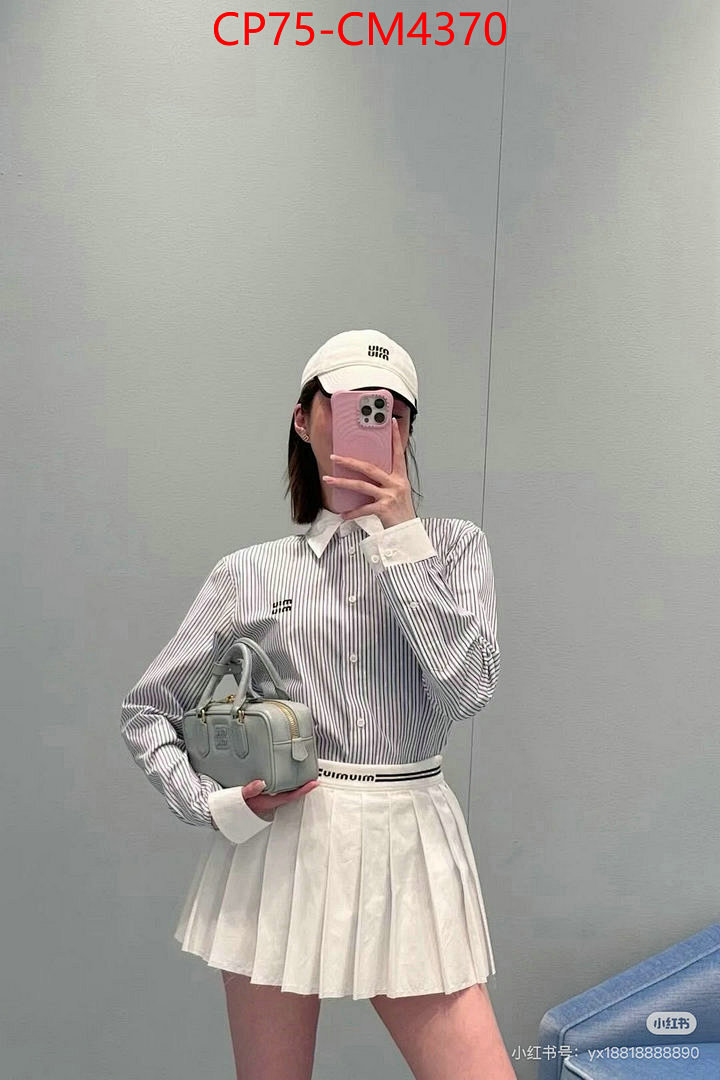 Clothing-MIU MIU ID: CM4370 $: 75USD