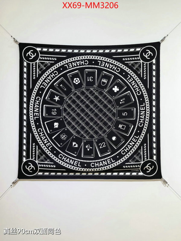 Scarf-Chanel aaaaa quality replica ID: MM3206 $: 69USD