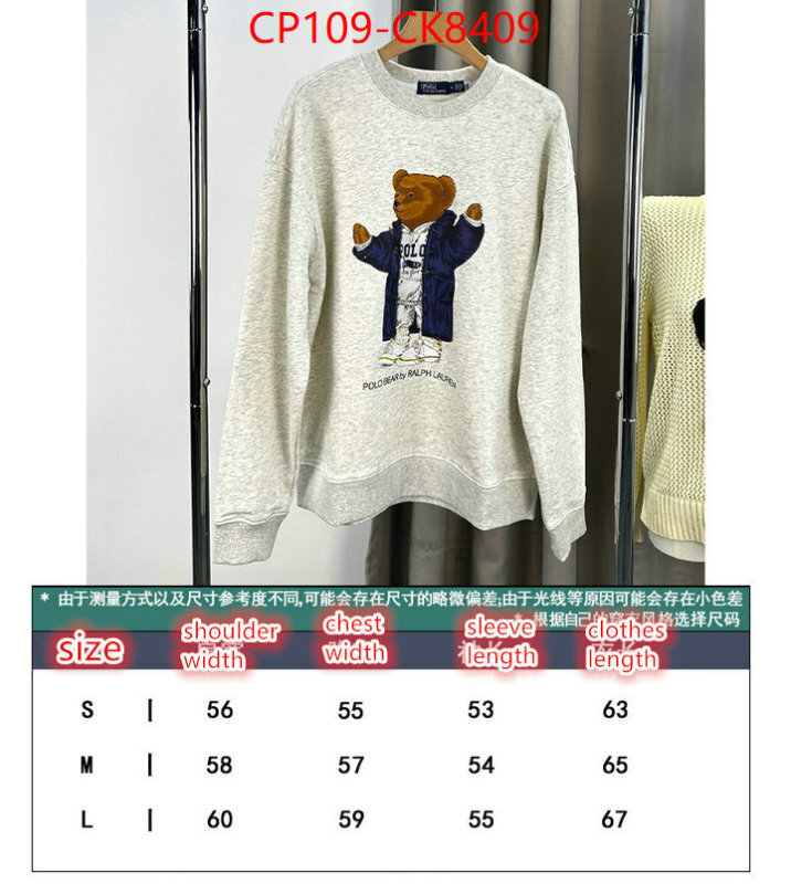 Clothing-Ralph Lauren ID: CK8409 $: 109USD