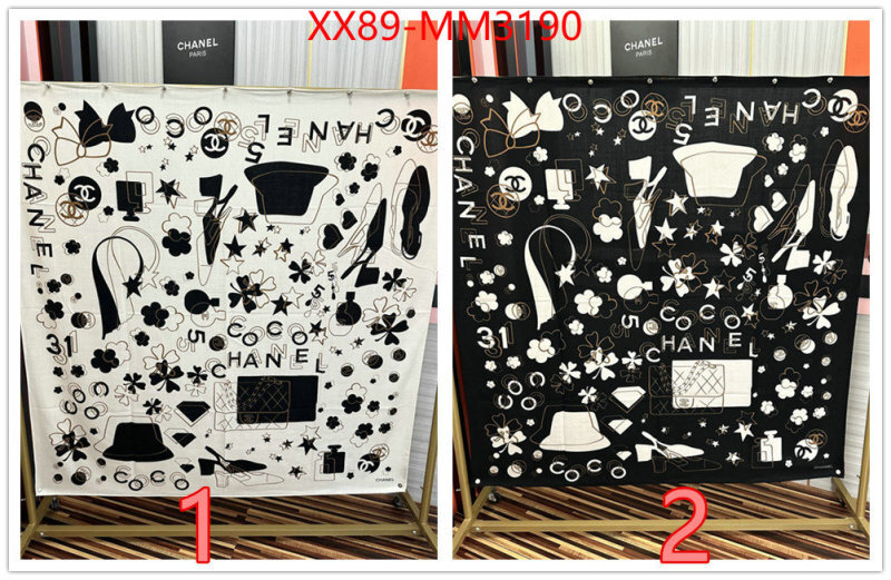 Scarf-Chanel replica best ID: MM3190 $: 89USD