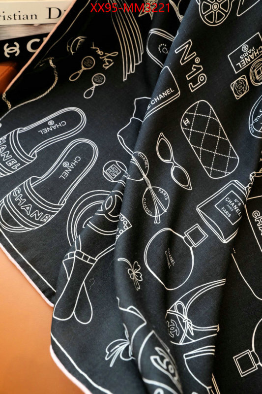 Scarf-Chanel high quality designer replica ID: MM3221 $: 95USD