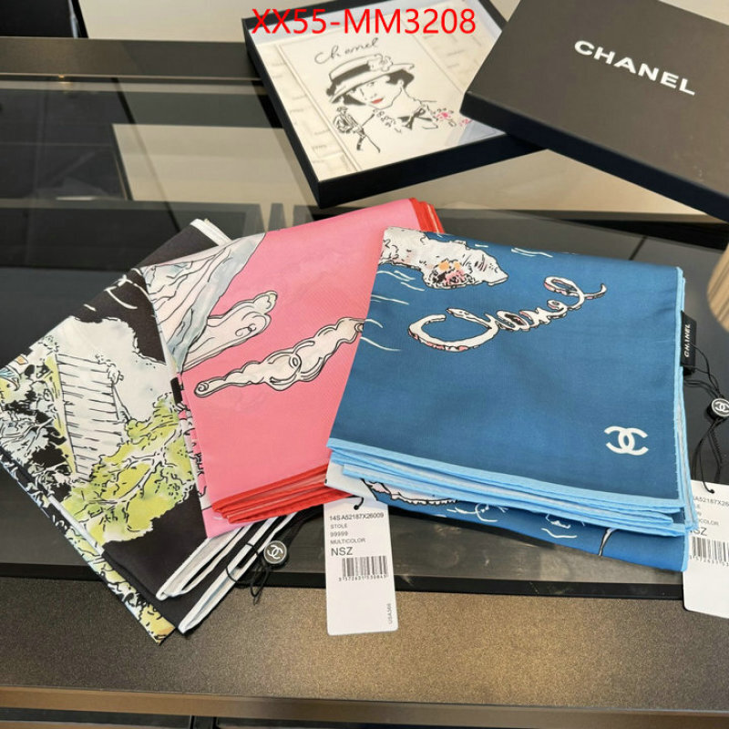 Scarf-Chanel buy 1:1 ID: MM3208 $: 55USD