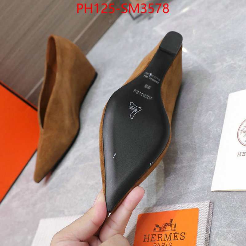 Women Shoes-Hermes ID: SM3578 $: 125USD