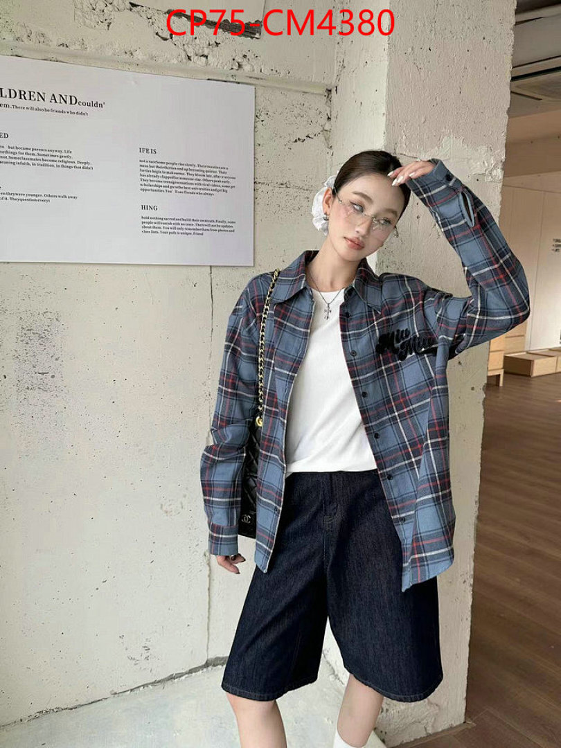 Clothing-MIU MIU ID: CM4380 $: 75USD