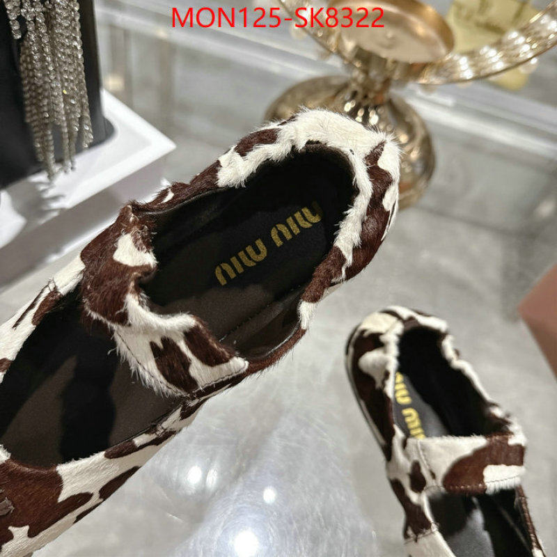 Women Shoes-Miu Miu replica how can you ID: SK8322 $: 125USD