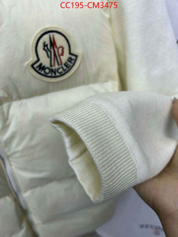 Down jacket Men-Moncler where to buy replicas ID: CM3475 $: 195USD