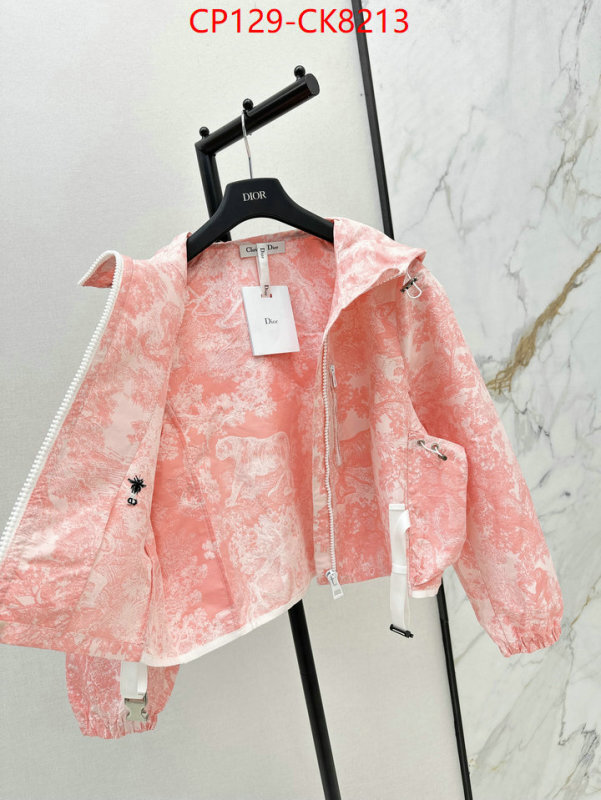 Clothing-Dior best knockoff ID: CK8213 $: 129USD