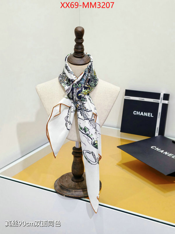 Scarf-Chanel luxury shop ID: MM3207 $: 69USD