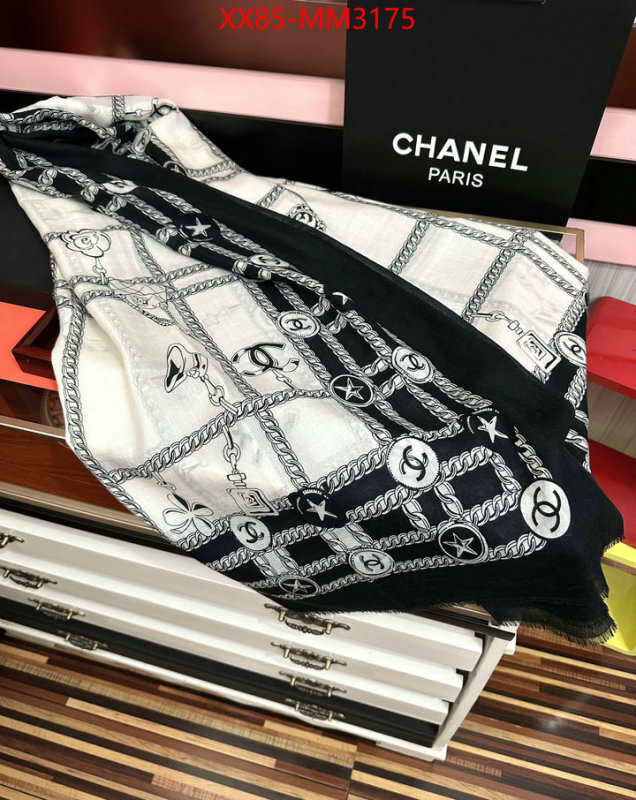 Scarf-Chanel high quality online ID: MM3175 $: 85USD