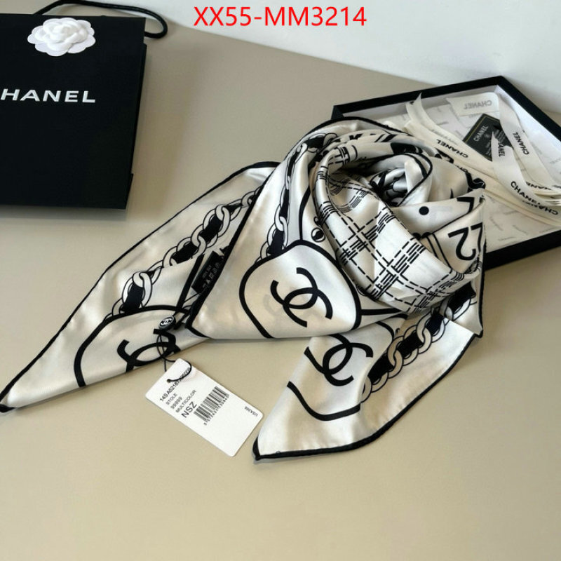 Scarf-Chanel best website for replica ID: MM3214 $: 55USD