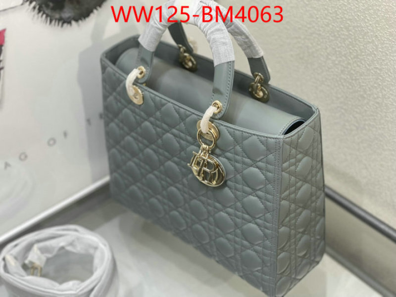 Dior Bags(4A)-Lady- ID: BM4063 $: 125USD,