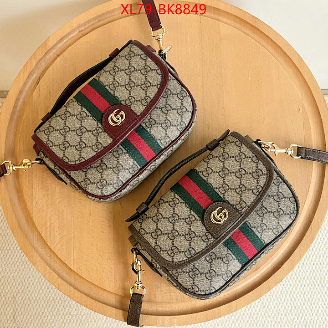 Gucci Bags(4A)-Crossbody- ID: BK8849 $: 79USD,