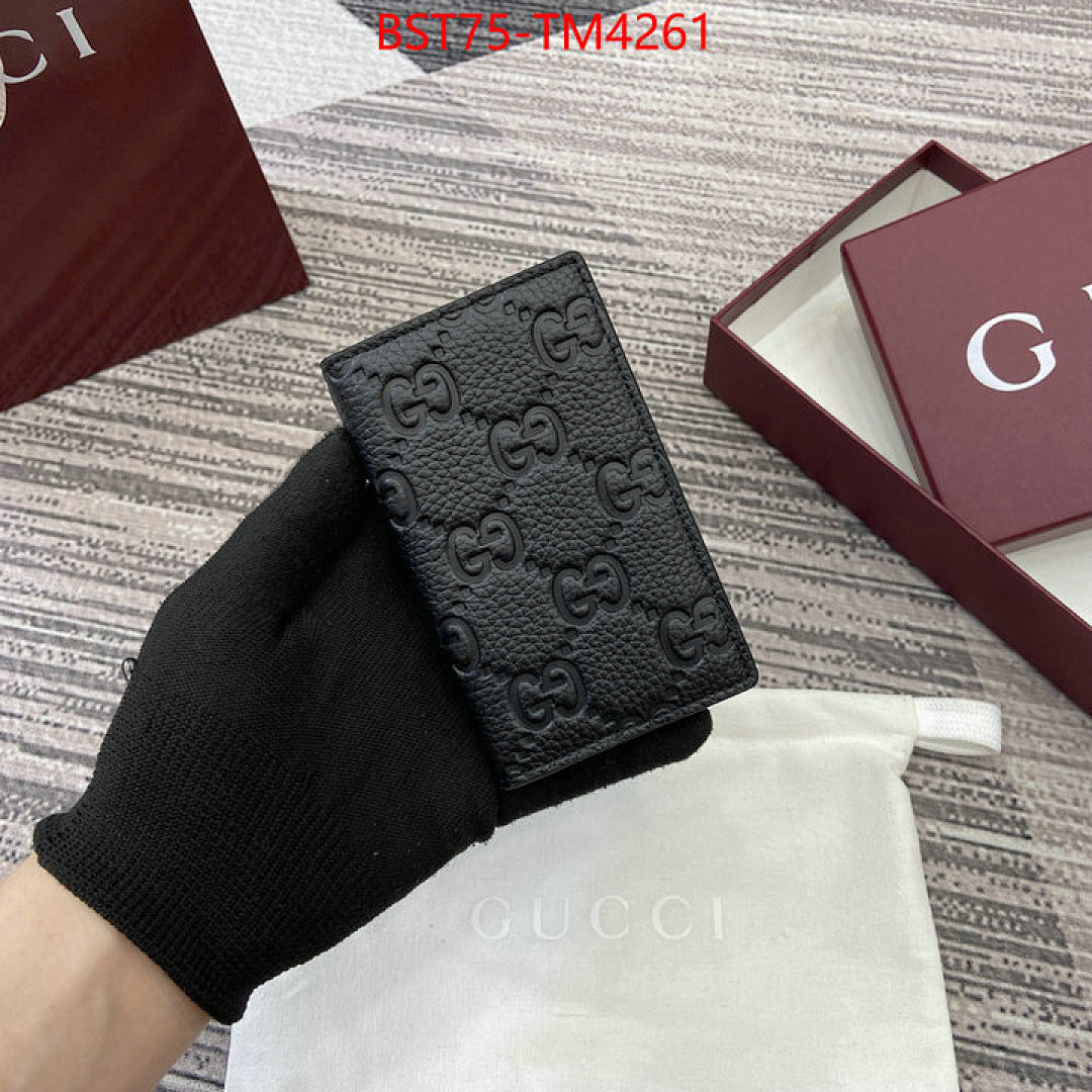 Gucci Bags(TOP)-Wallet- ID: TM4261 $: 75USD,