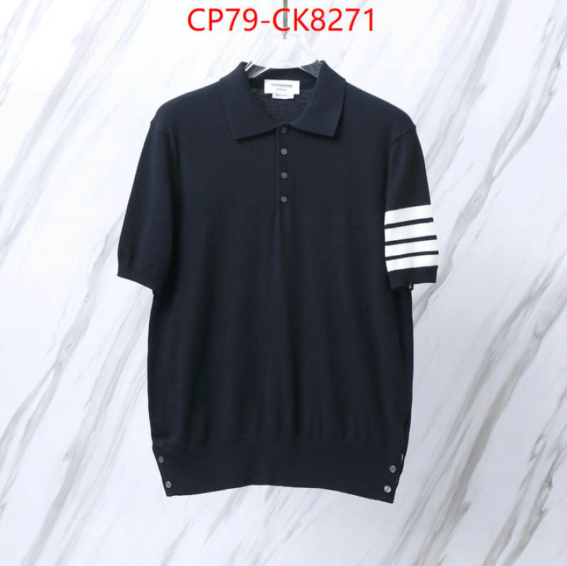 Clothing-Thom Browne quality aaaaa replica ID: CK8271 $: 79USD