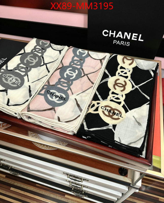 Scarf-Chanel buy 1:1 ID: MM3195 $: 89USD