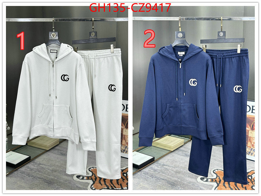 Clothing Set-Gucci ID: CZ9417 $: 135USD