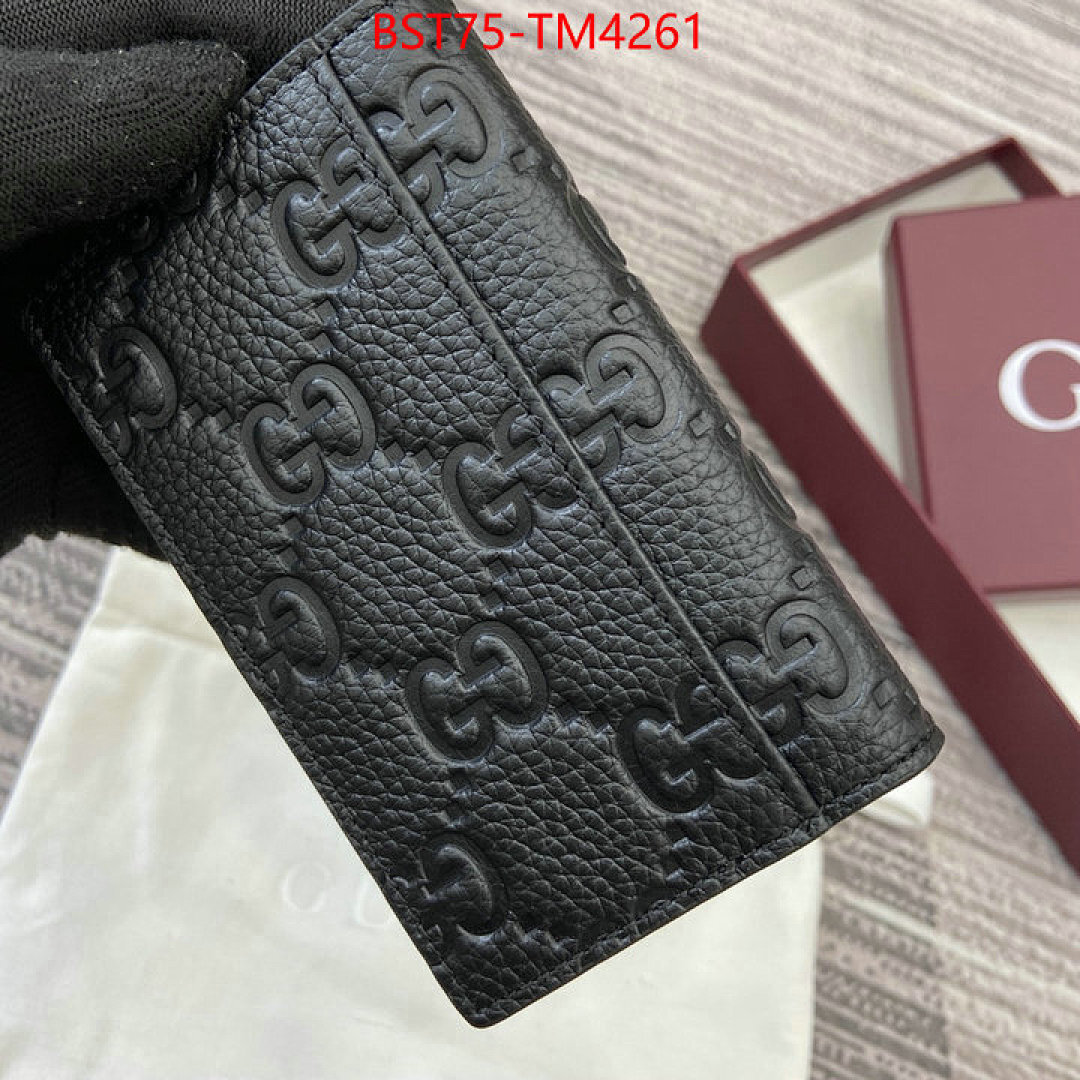 Gucci Bags(TOP)-Wallet- ID: TM4261 $: 75USD,