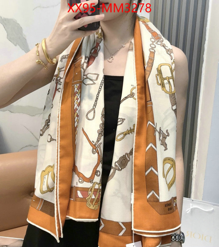 Scarf-Hermes high quality perfect ID: MM3278 $: 95USD