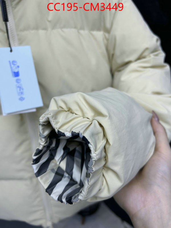 Down jacket Women-Burberry buy aaaaa cheap ID: CM3449 $: 195USD