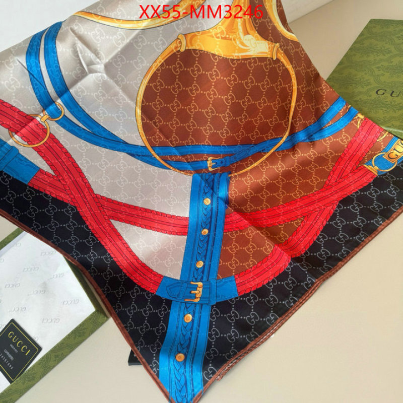 Scarf-Gucci outlet 1:1 replica ID: MM3246 $: 55USD