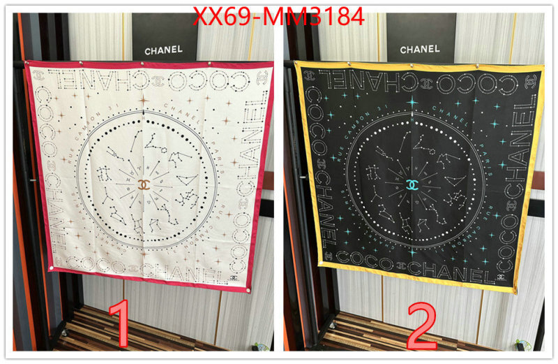 Scarf-Chanel high quality designer replica ID: MM3184 $: 69USD