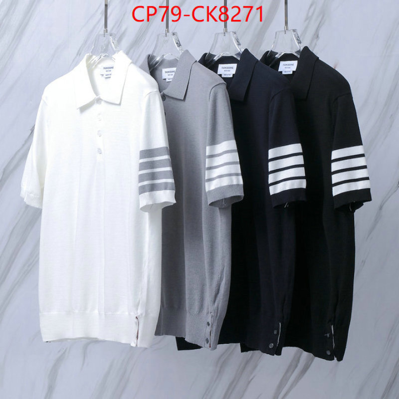 Clothing-Thom Browne quality aaaaa replica ID: CK8271 $: 79USD