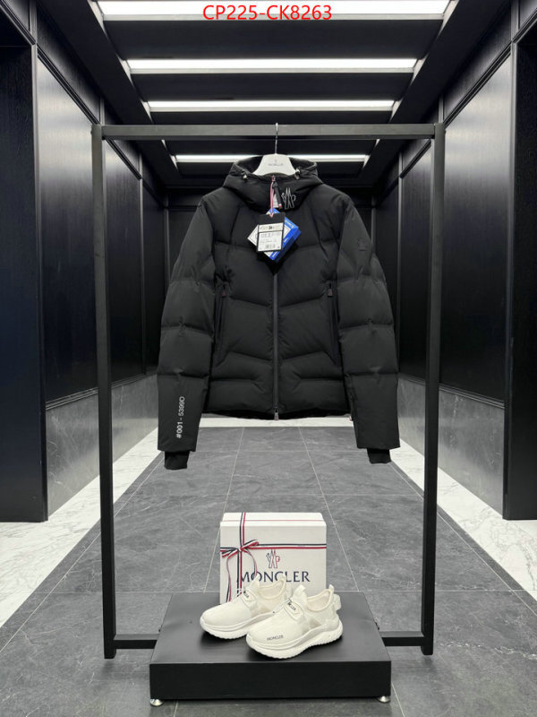 Down jacket Men-Moncler aaaaa replica designer ID: CK8263 $: 225USD
