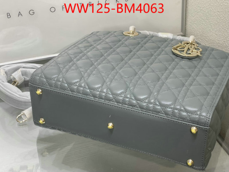 Dior Bags(4A)-Lady- ID: BM4063 $: 125USD,