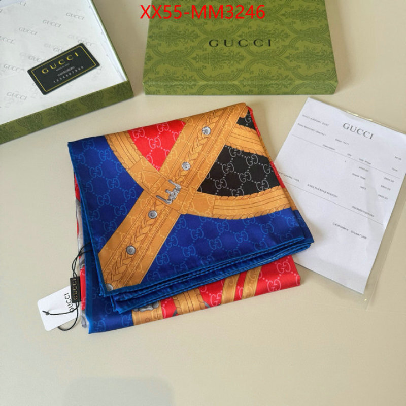 Scarf-Gucci outlet 1:1 replica ID: MM3246 $: 55USD