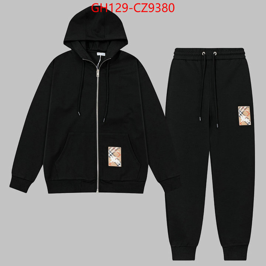 Clothing Set-Burberry ID: CZ9380 $: 129USD