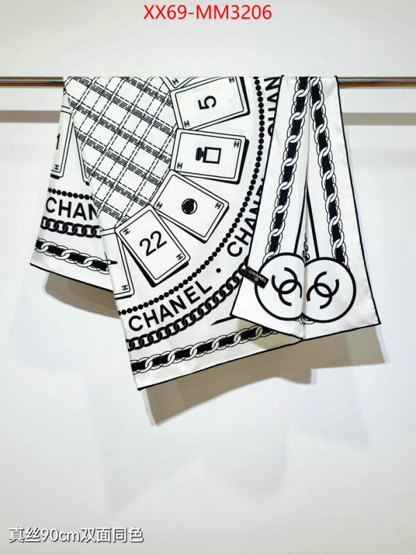 Scarf-Chanel aaaaa quality replica ID: MM3206 $: 69USD