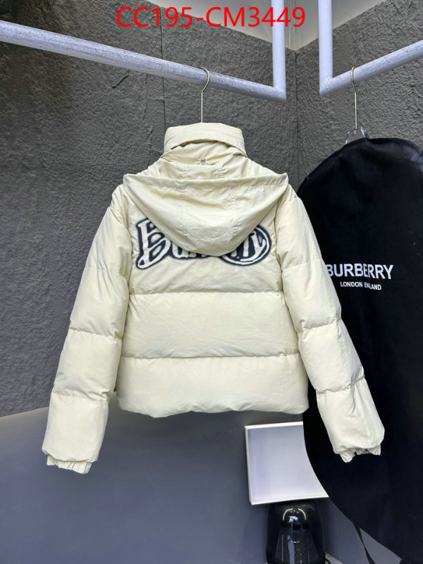 Down jacket Women-Burberry buy aaaaa cheap ID: CM3449 $: 195USD