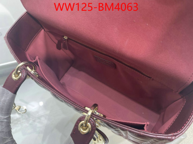 Dior Bags(4A)-Lady- ID: BM4063 $: 125USD,
