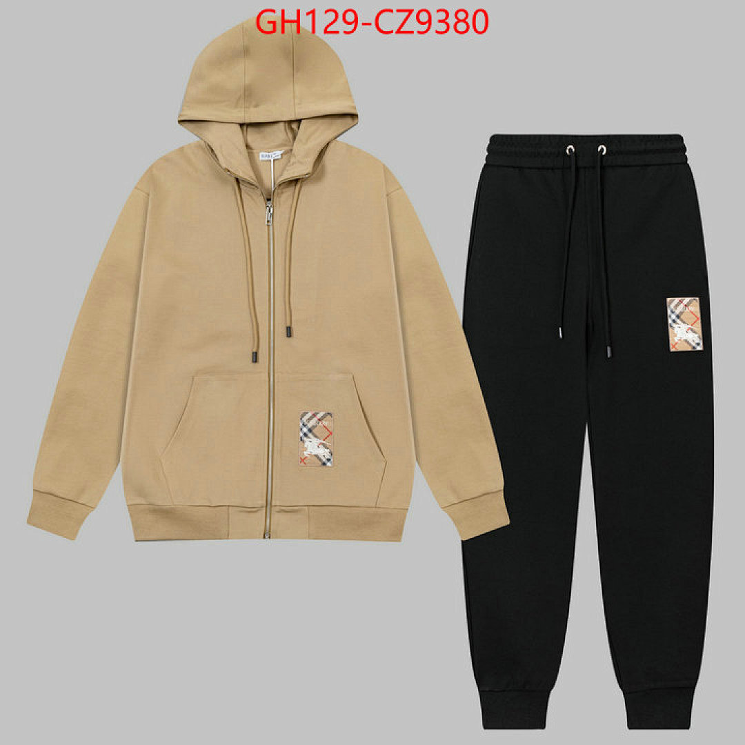 Clothing Set-Burberry ID: CZ9380 $: 129USD