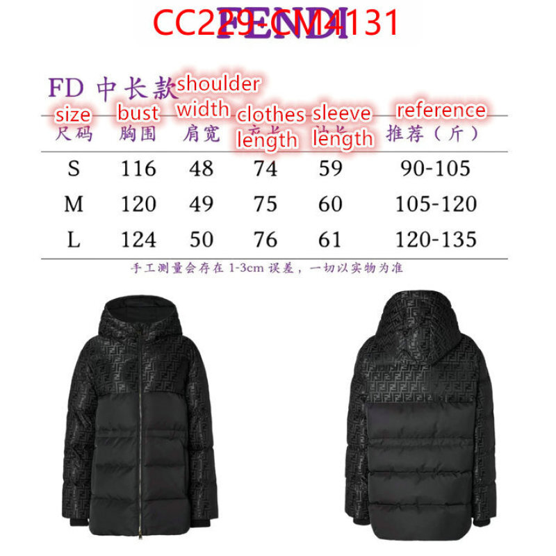 Down jacket Women-Fendi ID: CM4131 $: 229USD