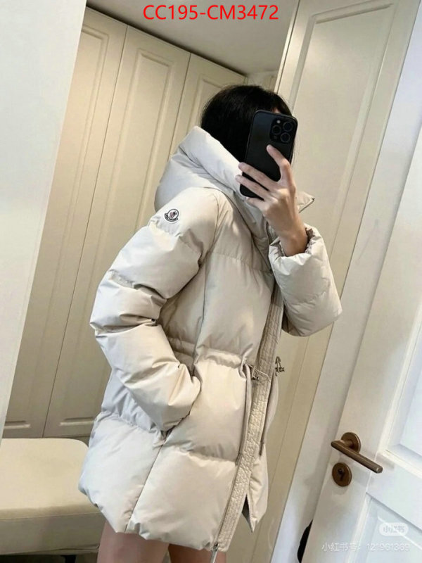 Down jacket Women-Moncler buy aaaaa cheap ID: CM3472 $: 195USD