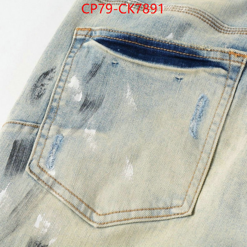 Clothing-Denim Series designer 1:1 replica ID: CK7891 $: 79USD