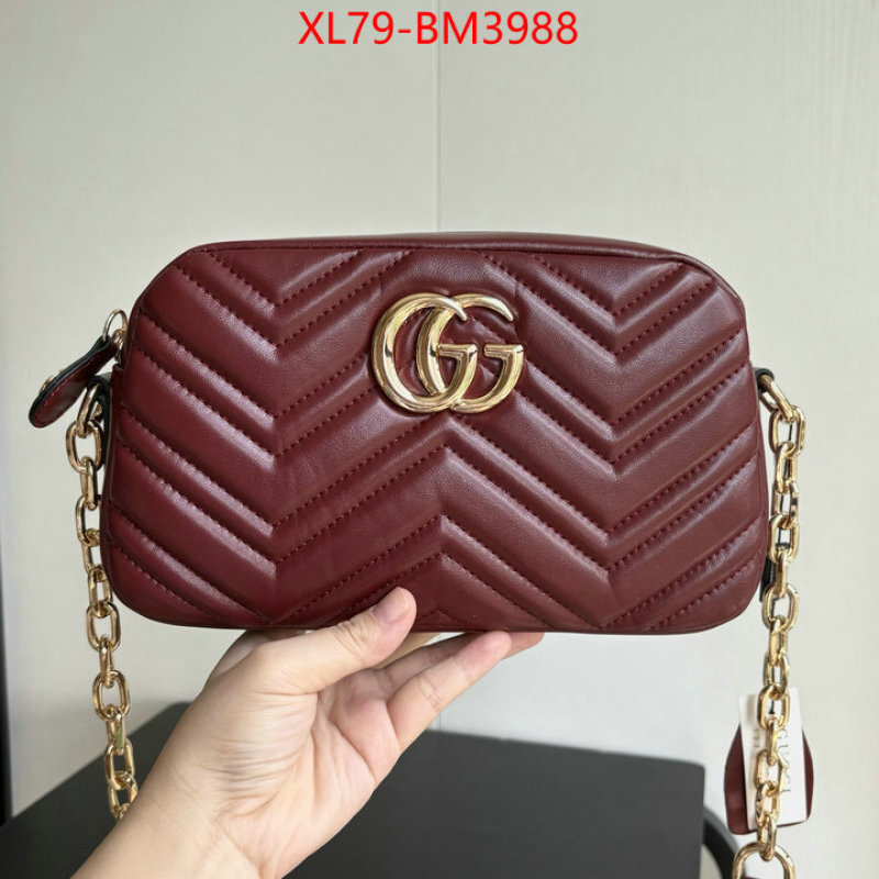 Gucci Bags(4A)-Marmont ID: BM3988 $: 79USD,