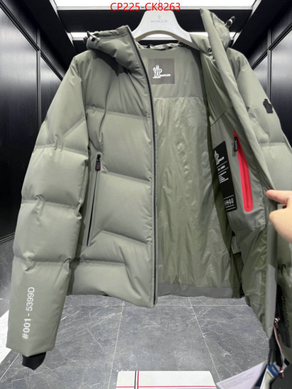 Down jacket Men-Moncler aaaaa replica designer ID: CK8263 $: 225USD