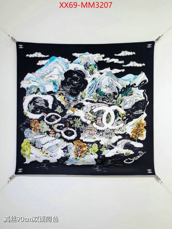 Scarf-Chanel luxury shop ID: MM3207 $: 69USD