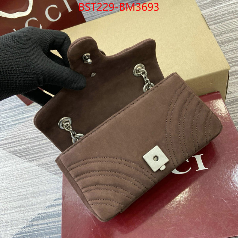 Gucci Bags(TOP)-Marmont ID: BM3693 $: 229USD,
