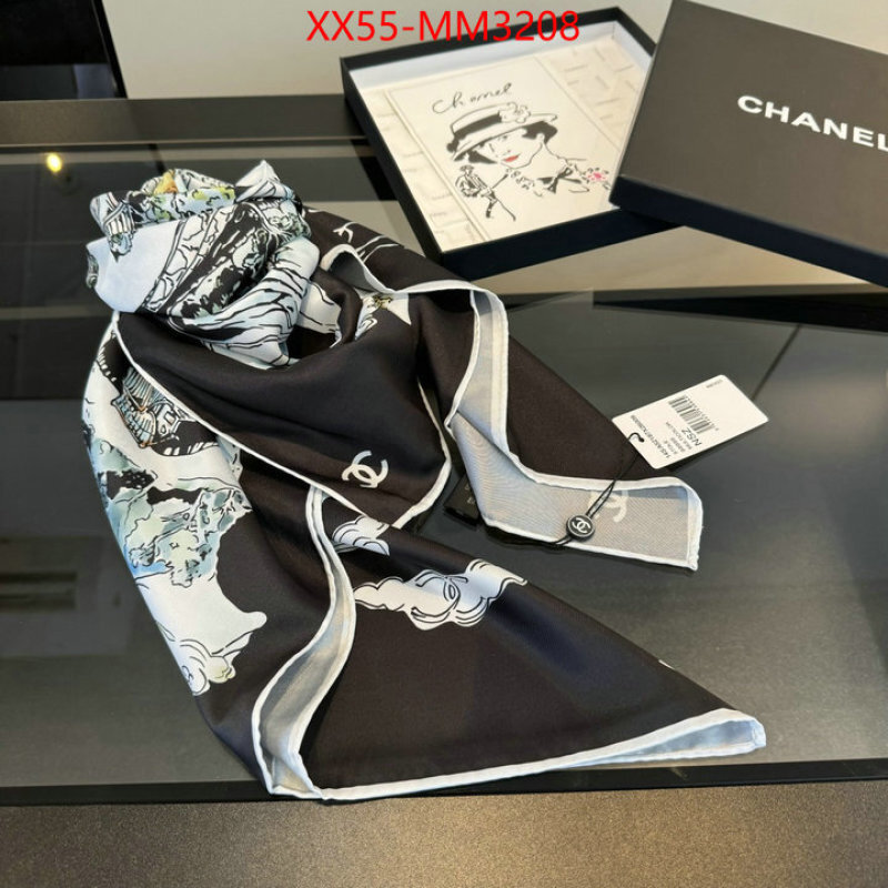 Scarf-Chanel buy 1:1 ID: MM3208 $: 55USD