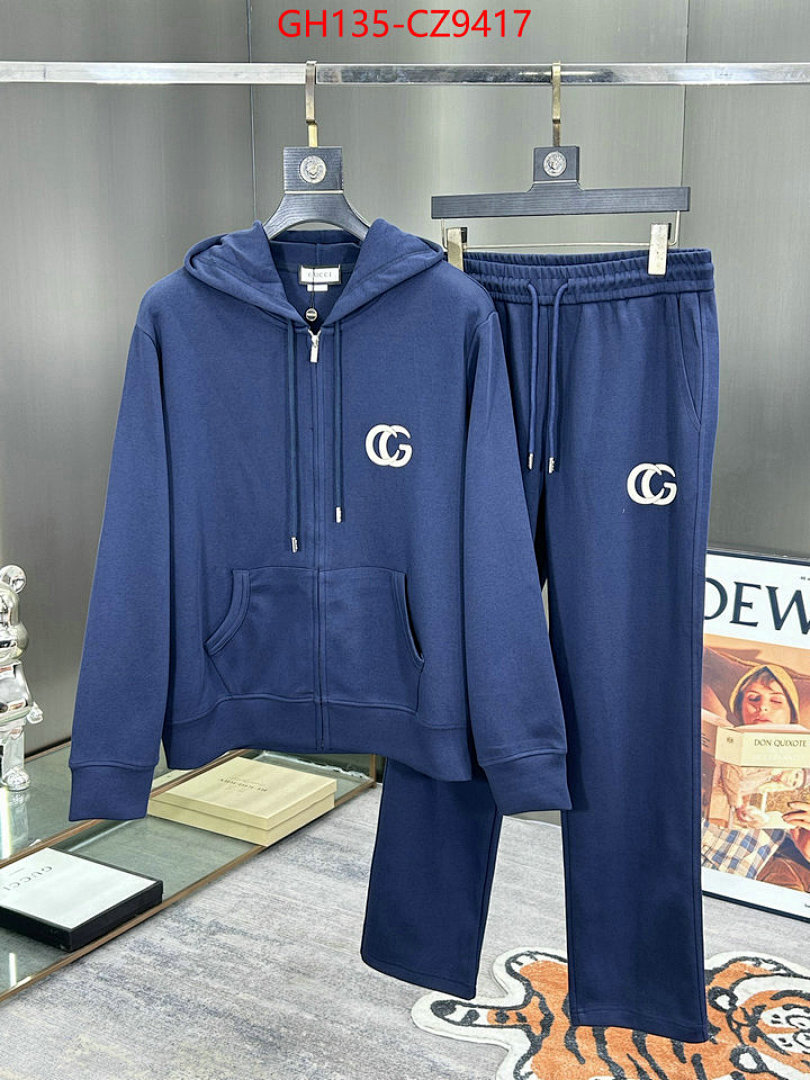 Clothing Set-Gucci ID: CZ9417 $: 135USD