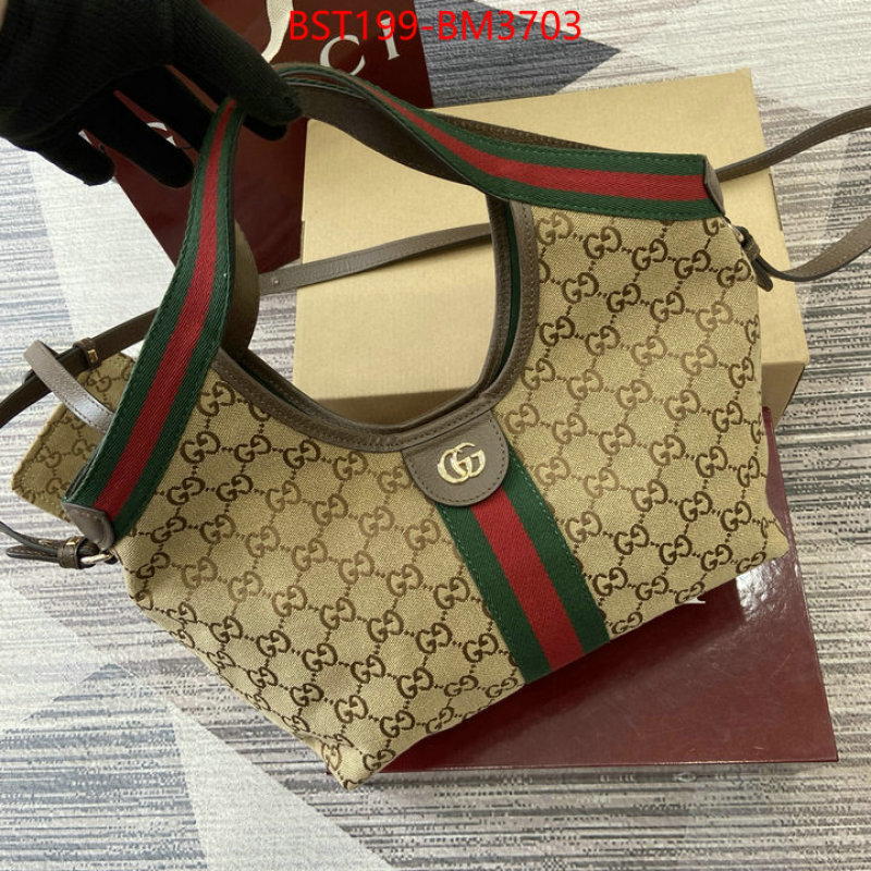 Gucci Bags(TOP)-Handbag- ID: BM3703 $: 199USD,