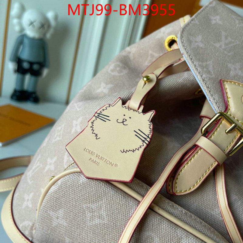 LV Bags(4A)-Backpack- ID: BM3955 $: 99USD,