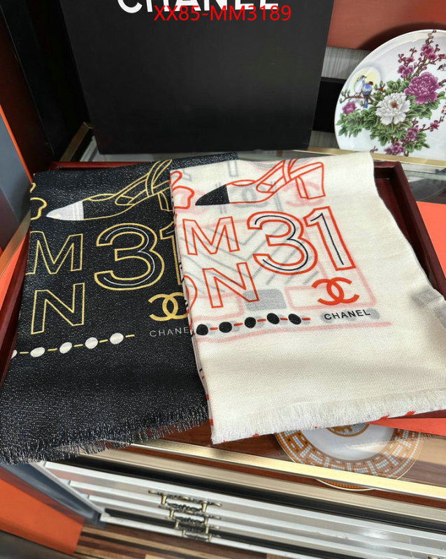 Scarf-Chanel replica designer ID: MM3189 $: 85USD