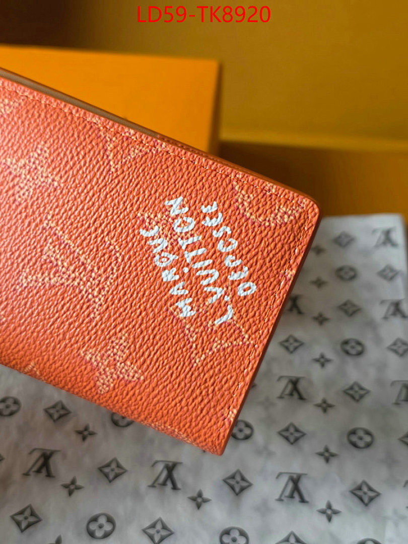 LV Bags(TOP)-Wallet ID: TK8920 $: 59USD,